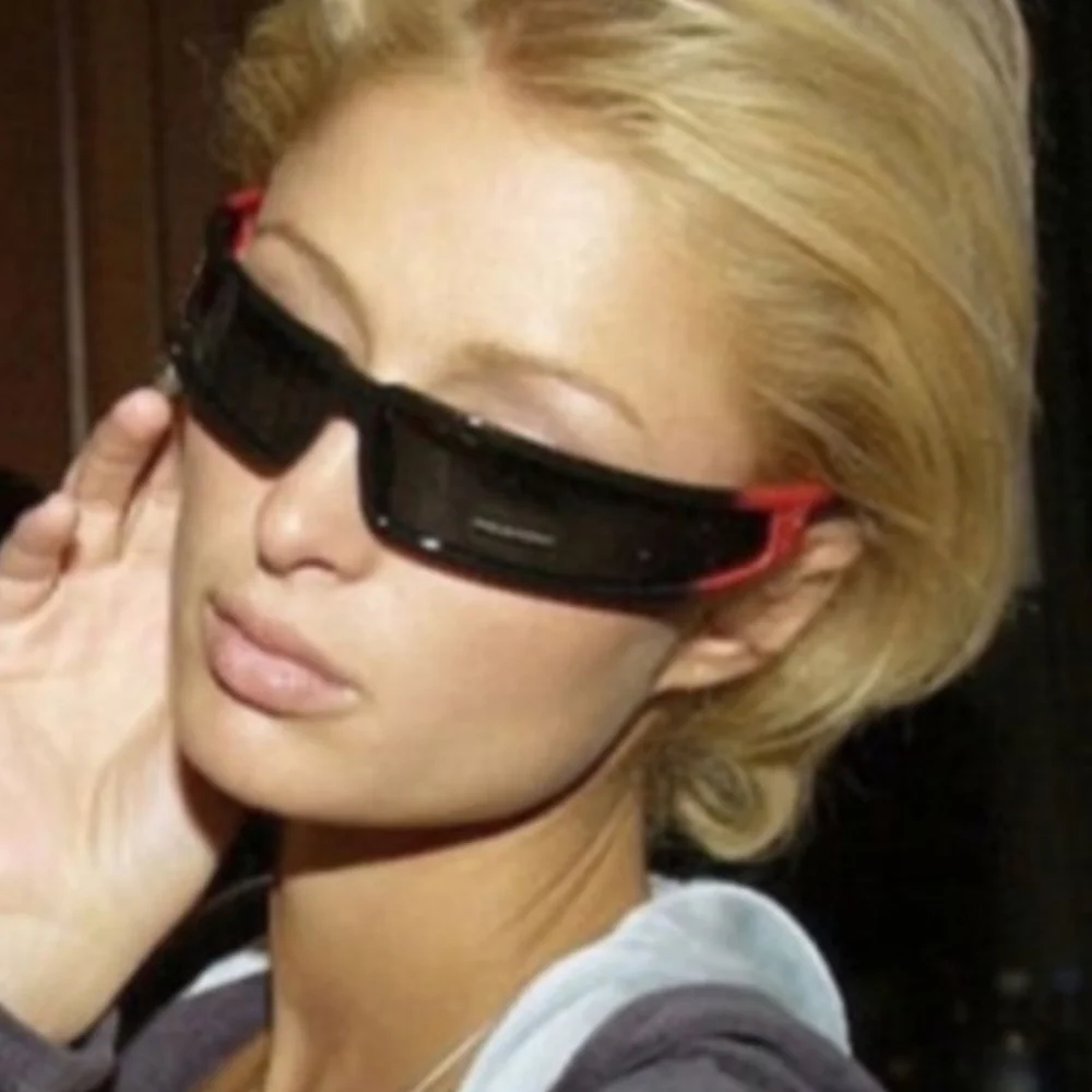 2003 Christian Dior by John Galliano Green Yellow Wrap Bandage Sunglas
